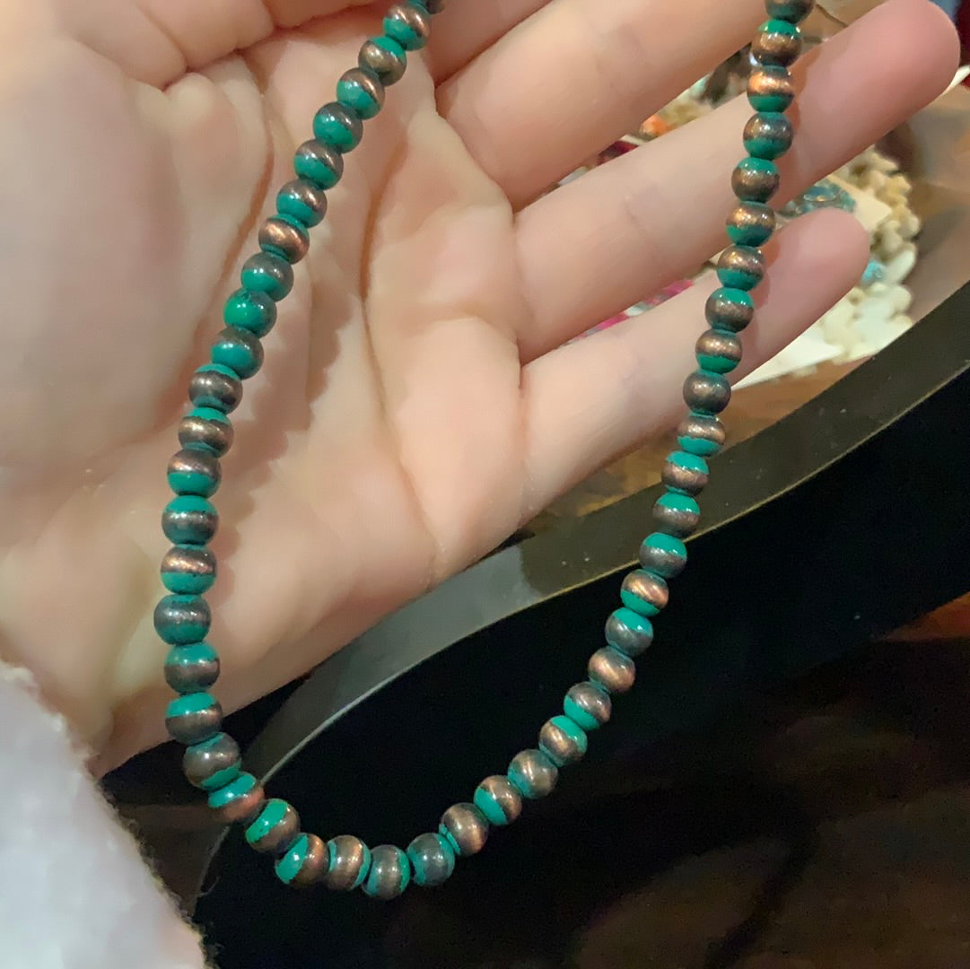 Turquoise Navajo pearl