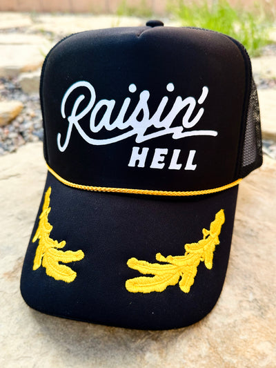 Raisn’ Hell trucker hat